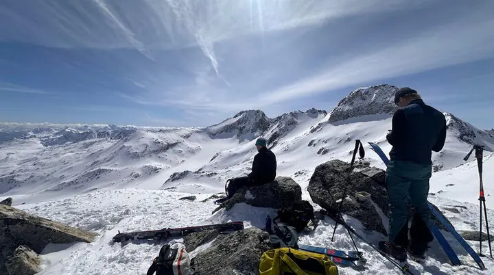 Winterlandschaft bei der Skitour | © Stefan Heinloth