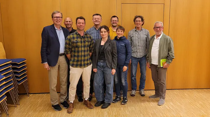 Gruppenfoto des neuen Vorstands | © DAV AB